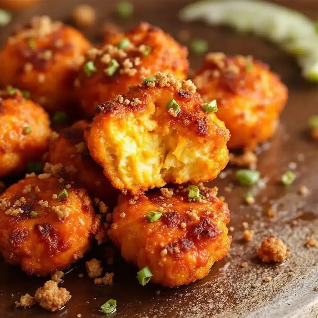 crispy buffalo cauliflower bites preparation steps