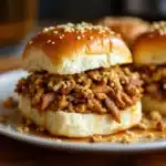 crockpot pulled pork sliders - featured image