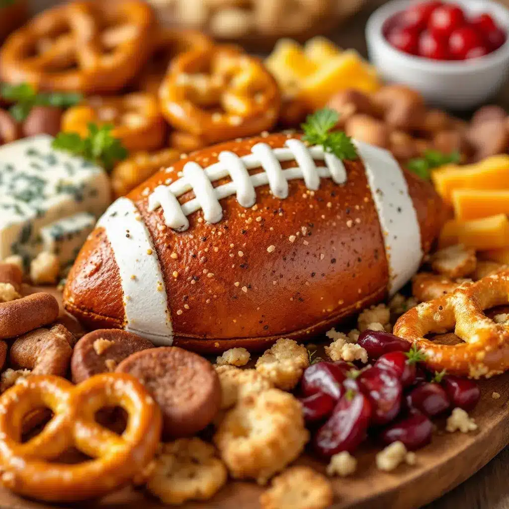 easy football charcuterie board preparation steps