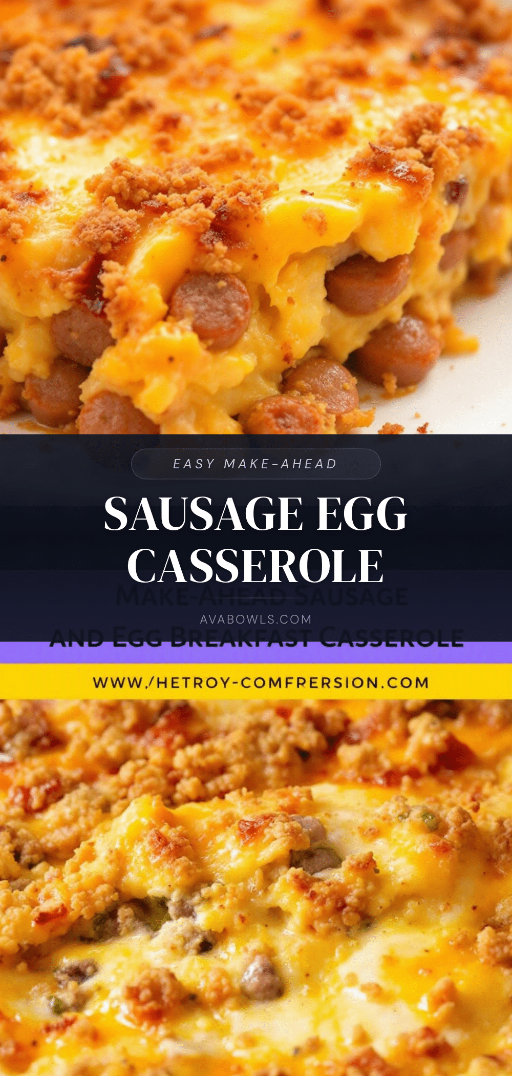 easy make-ahead breakfast casserole recipe