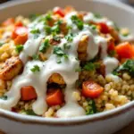 easy meal prep chicken and rice bowls - featured image