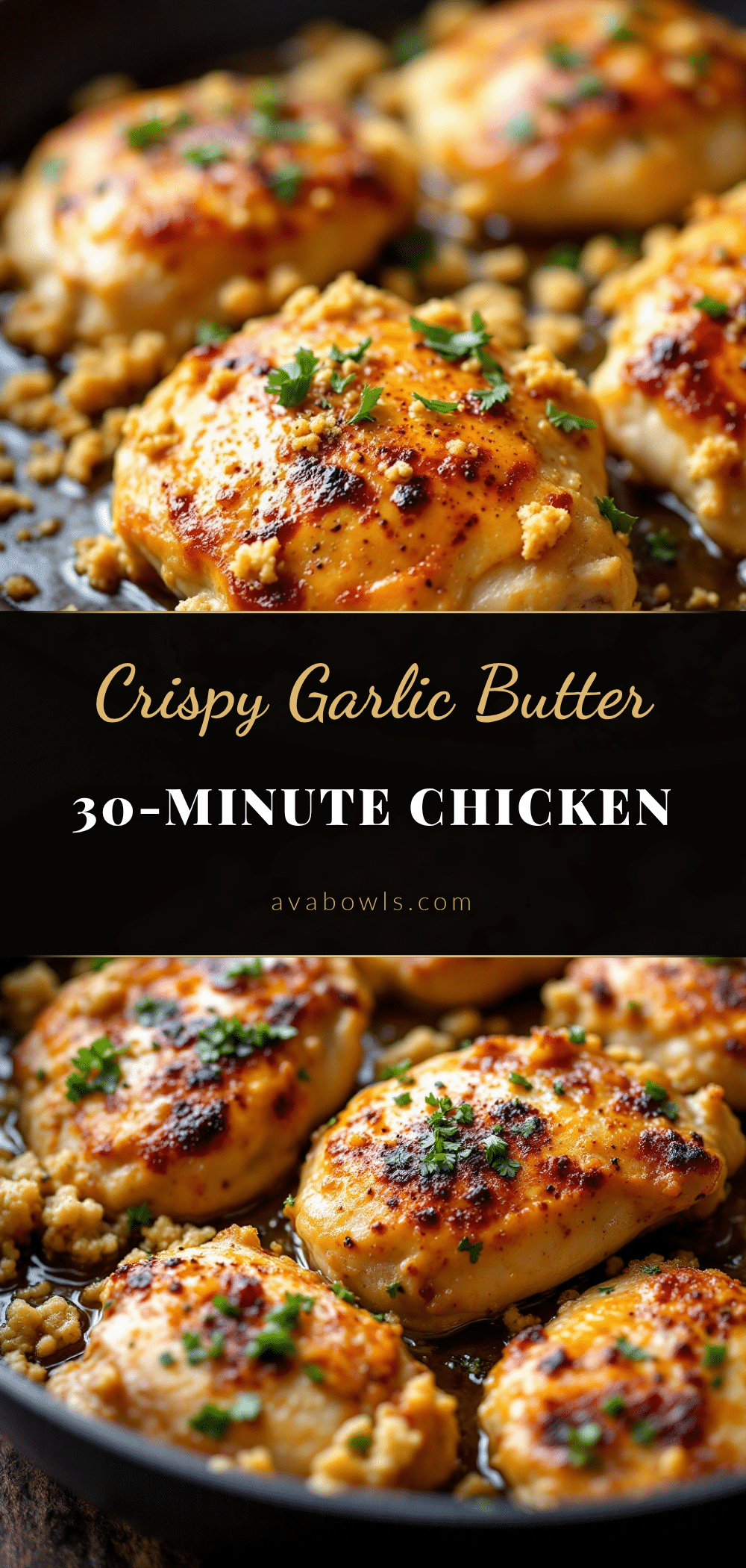 garlic butter chicken thighs recipe
