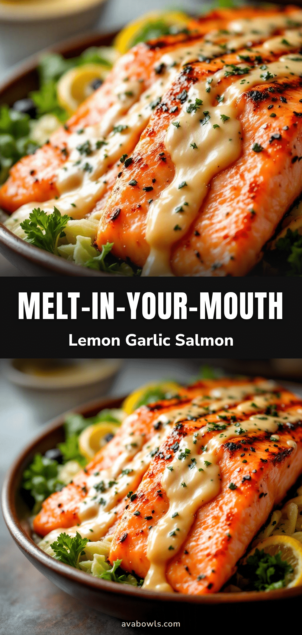 grilled salmon with lemon garlic butter recipe
