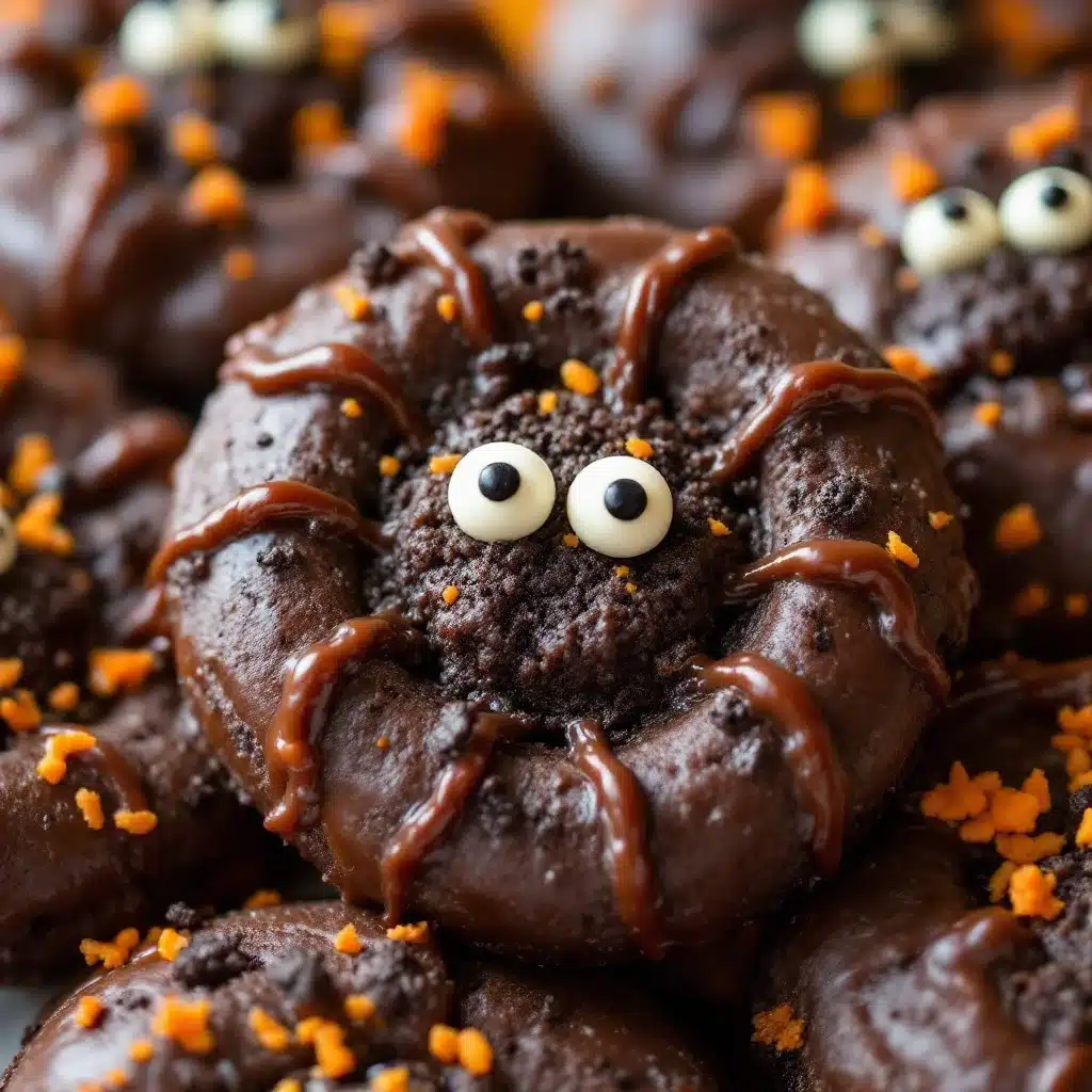 halloween oreo spider cookies - featured image