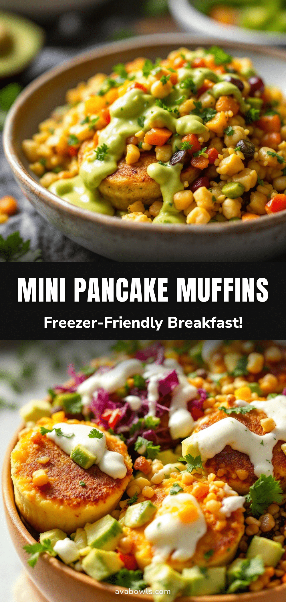 mini pancake muffins recipe