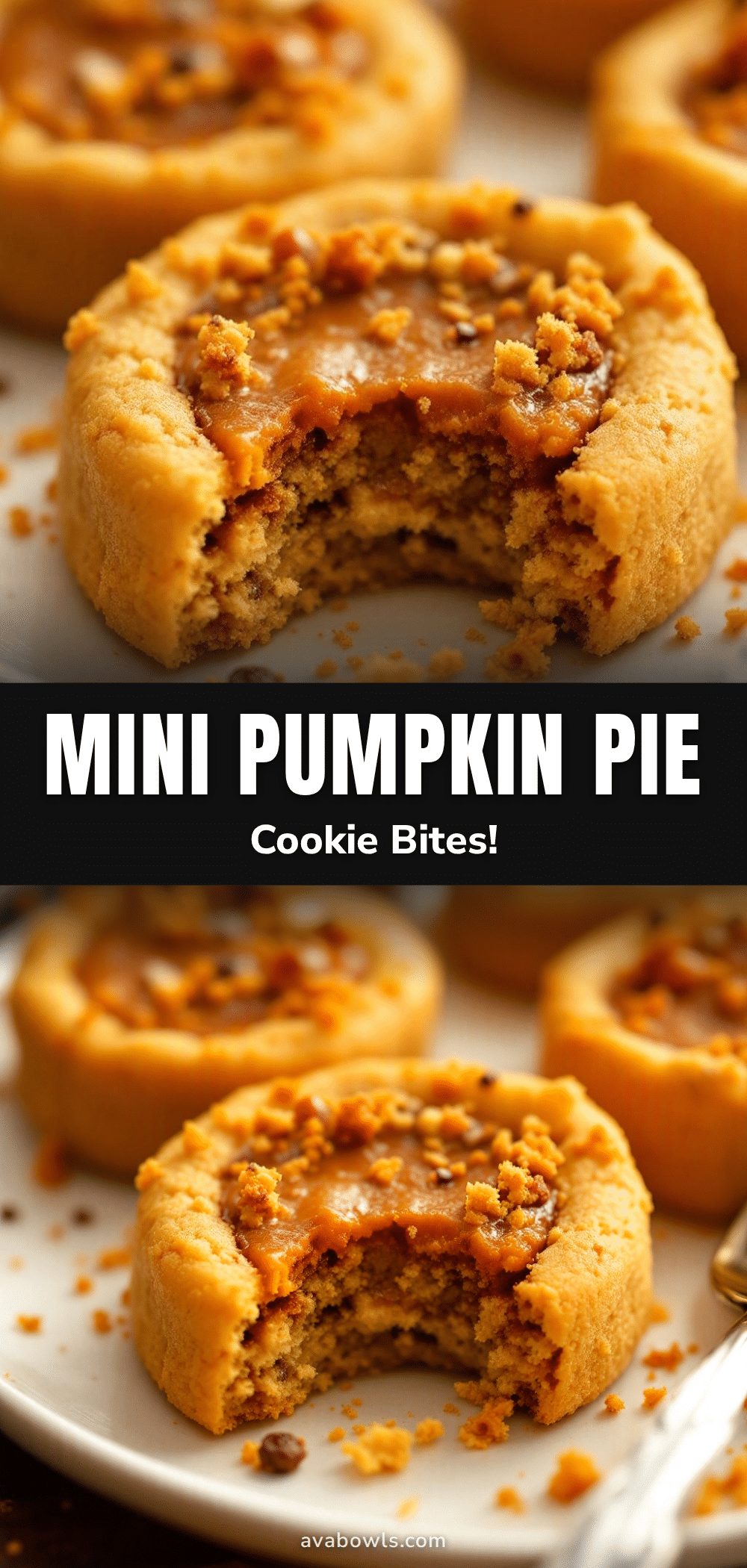 mini pumpkin pie cookies recipe