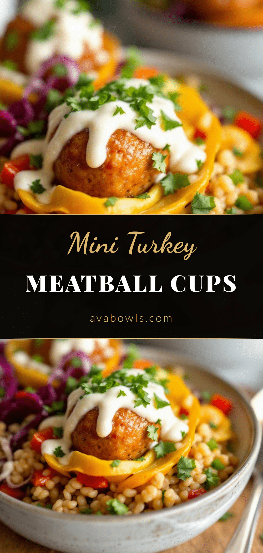 mini turkey meatball lunchbox cups recipe