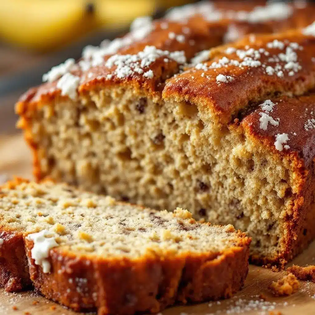 moist classic banana bread with sour cream - featured image