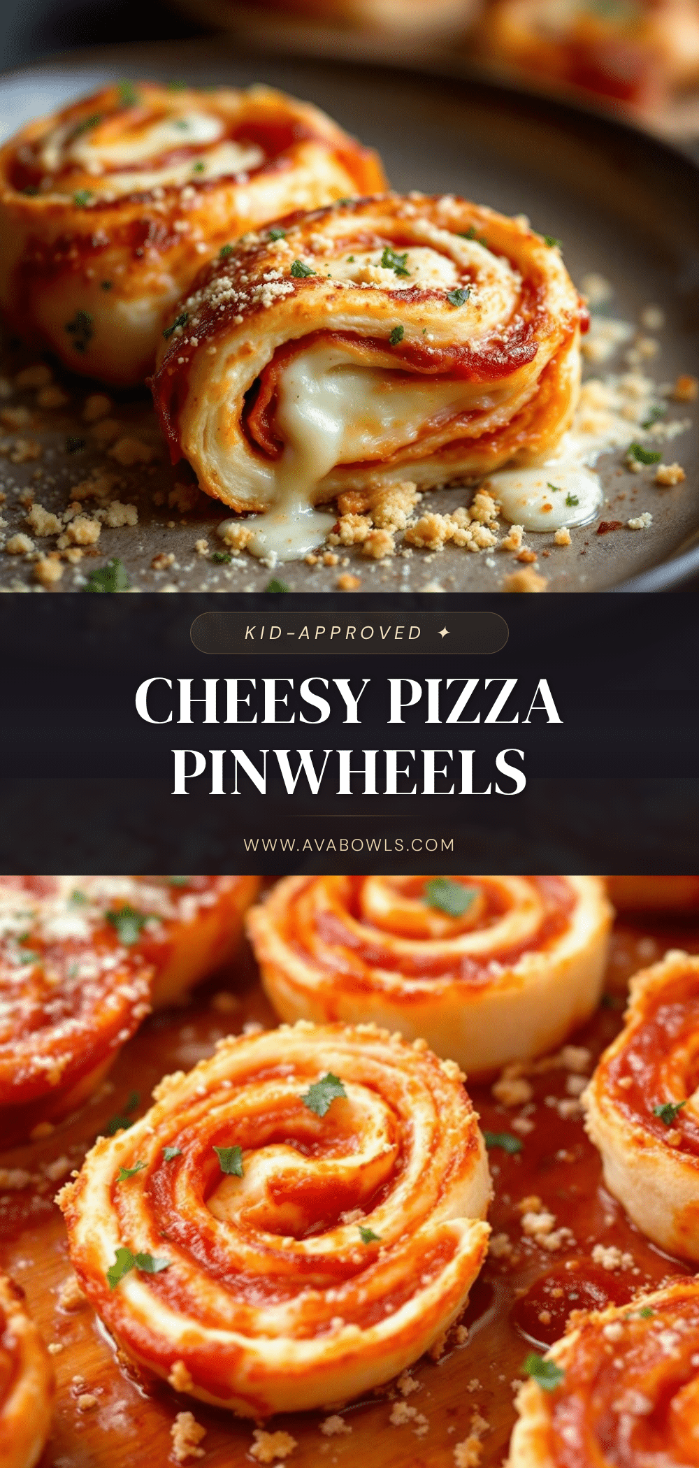 mozzarella pizza pinwheels recipe