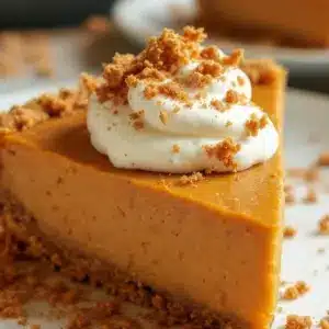 no-bake pumpkin pie - featured image
