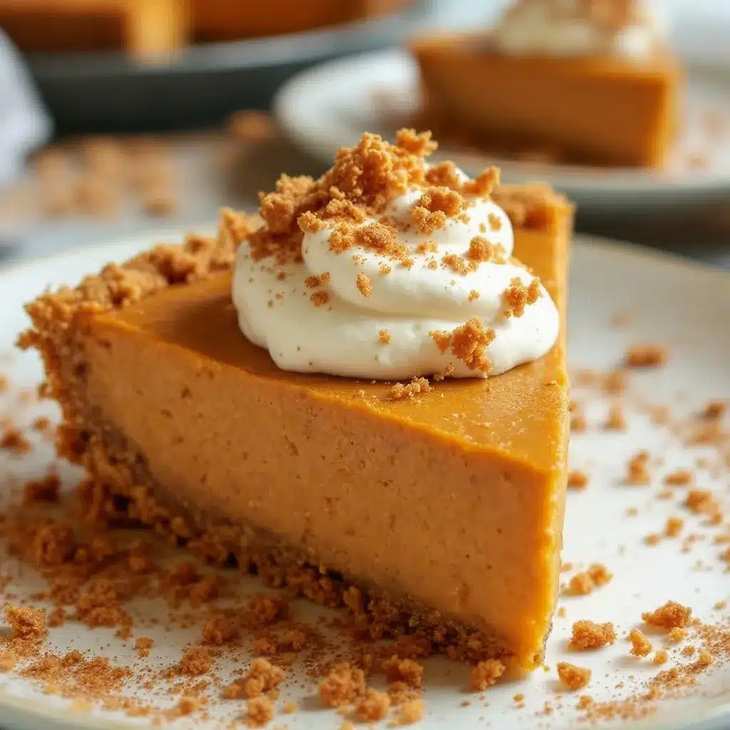 no-bake pumpkin pie preparation steps