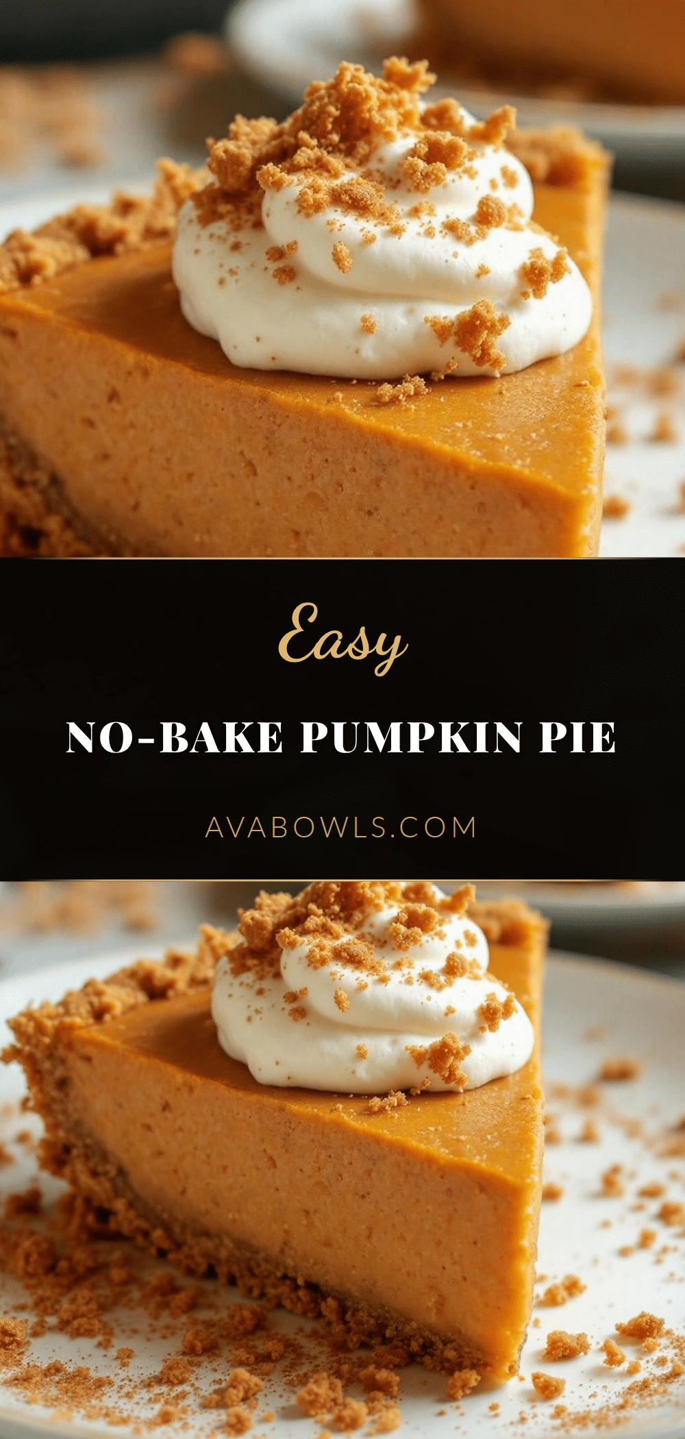 no-bake pumpkin pie recipe