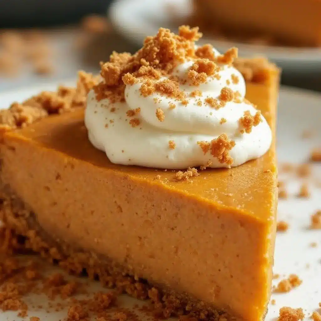no-bake pumpkin pie - featured image
