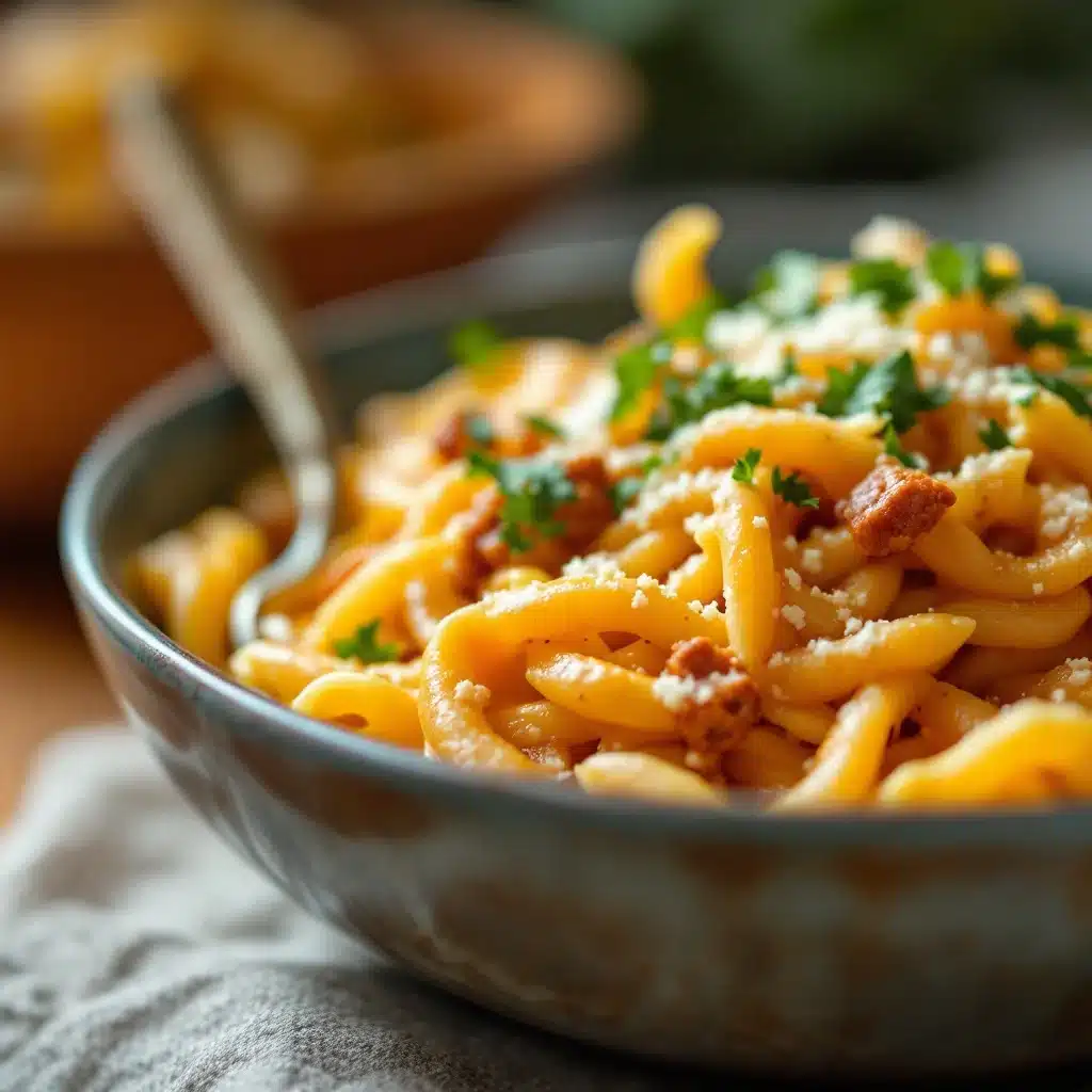 one-pot cheesy taco pasta - featured image