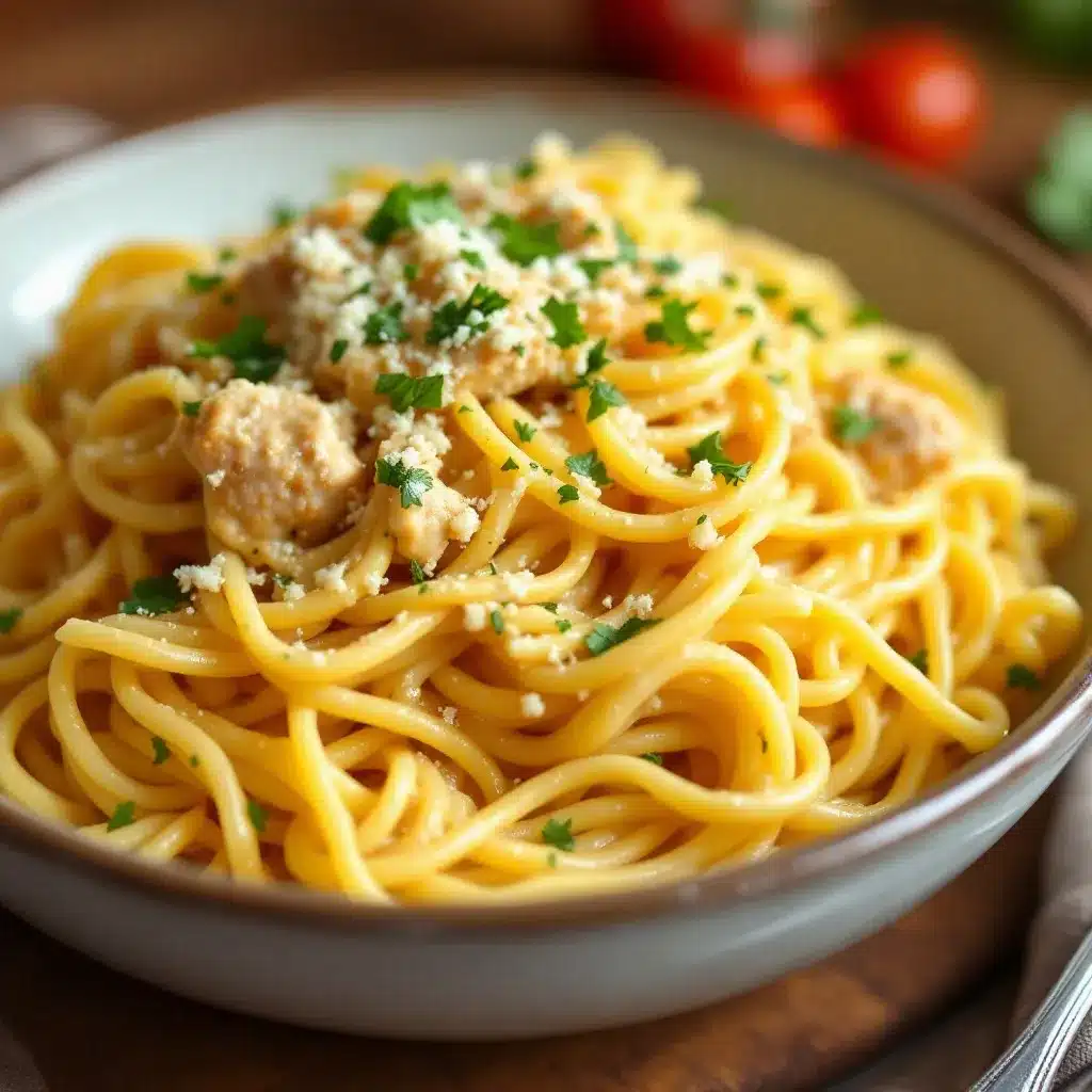 one pot creamy tuscan chicken pasta preparation steps