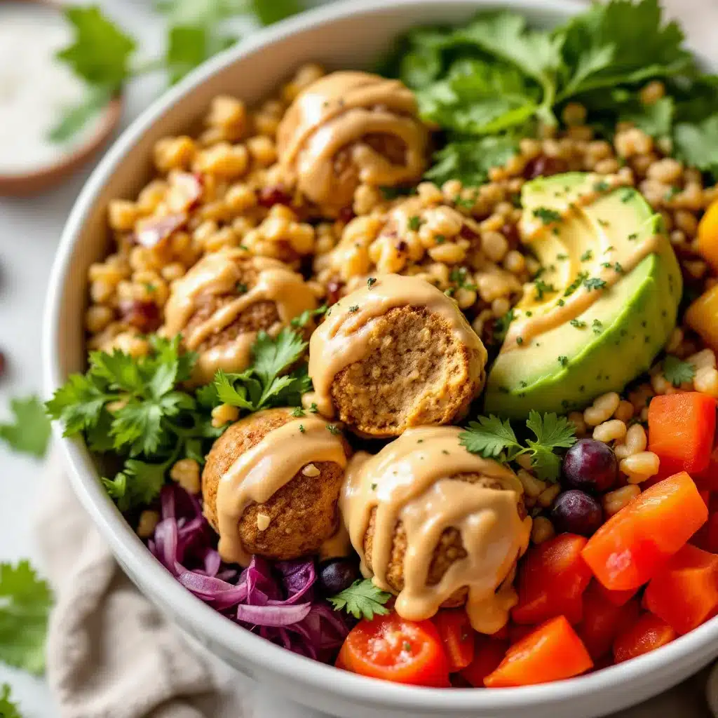 peanut butter protein balls - featured image