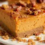 pumpkin cheesecake bars - featured image