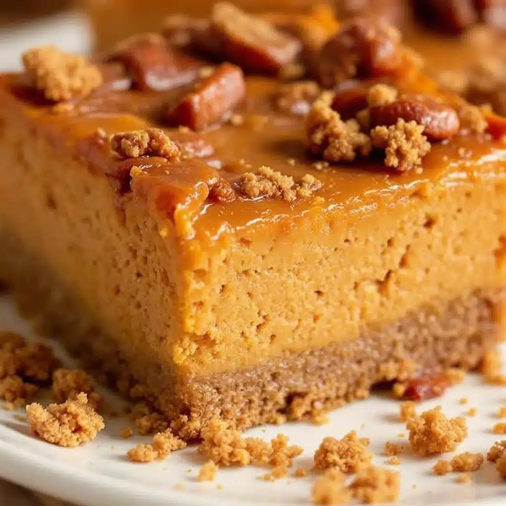 pumpkin cheesecake bars - featured image