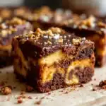 Pumpkin Cheesecake Swirl Brownies - featured image