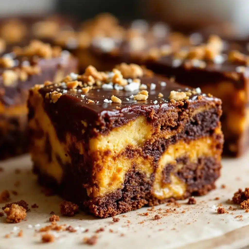 Pumpkin Cheesecake Swirl Brownies - featured image