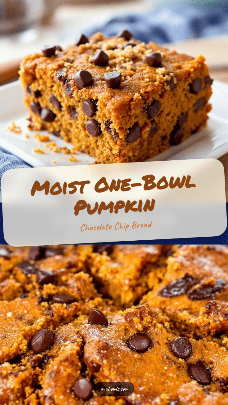 pumpkin chocolate chip bread recipe