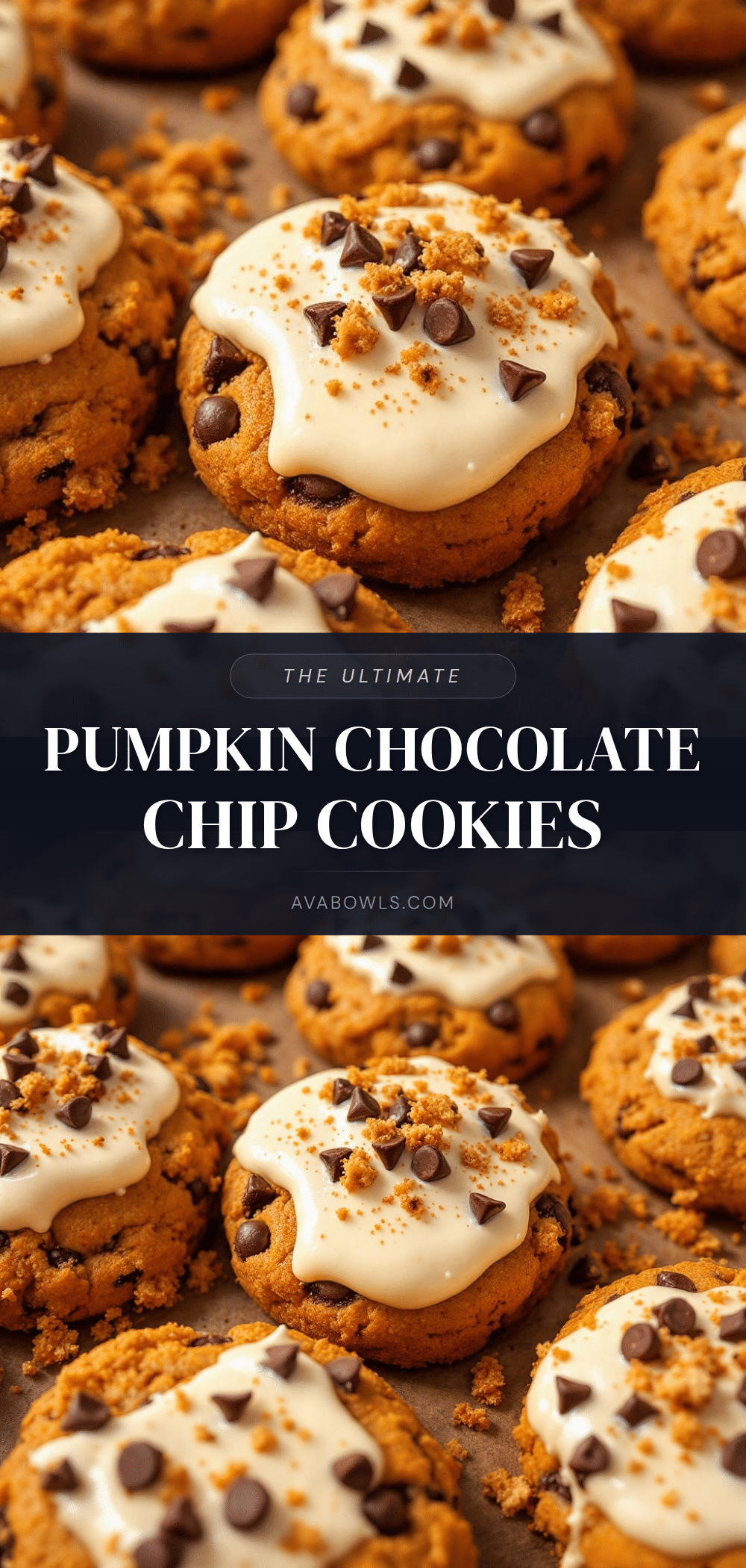 pumpkin cookies with cream cheese icing recipe