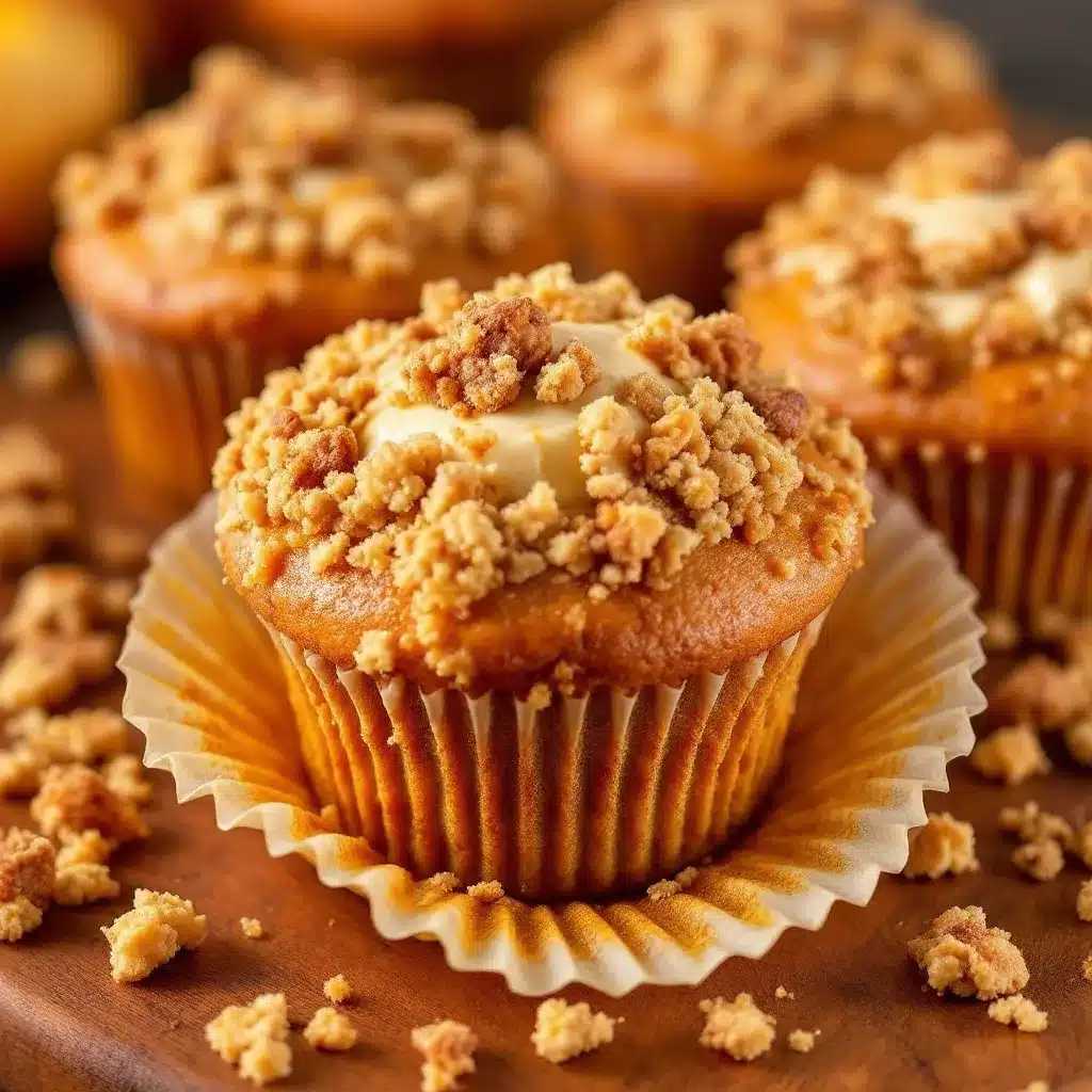 pumpkin cream cheese muffins preparation steps