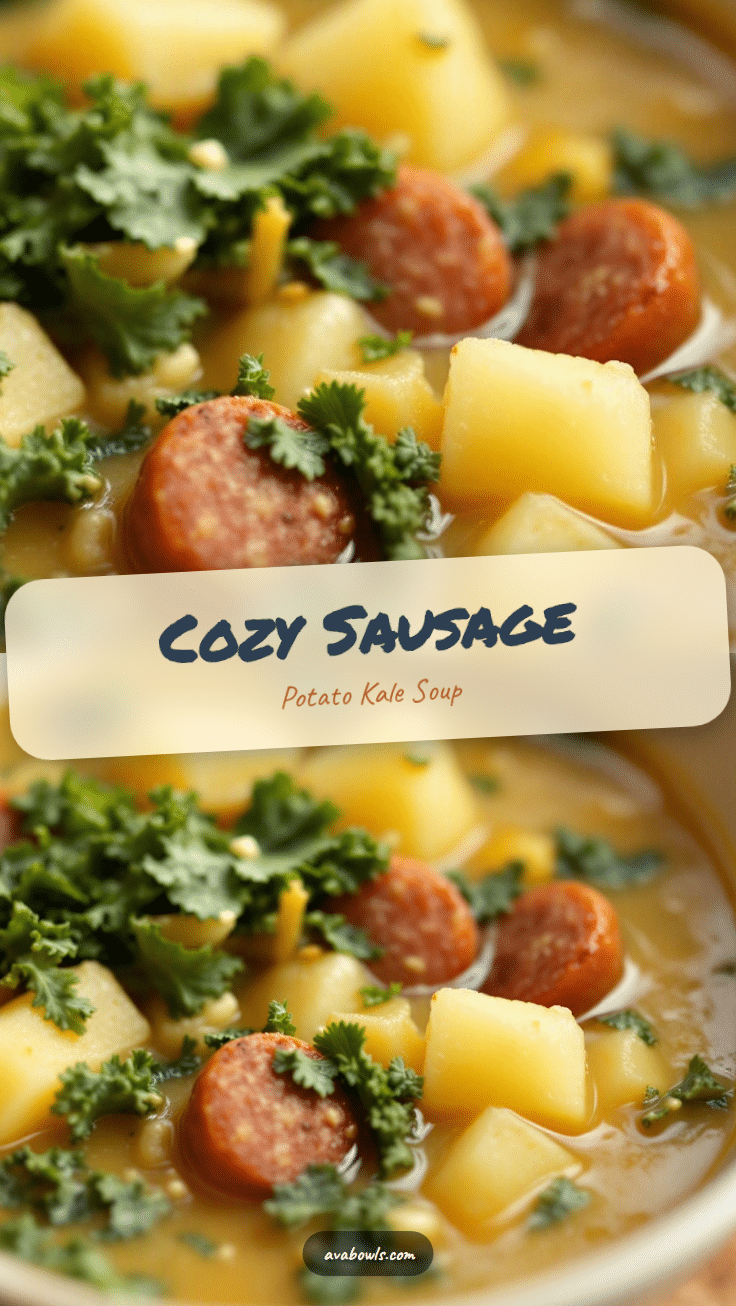 Sausage and potato soup with kale recipe
