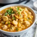 slow cooker white chicken chili - featured image