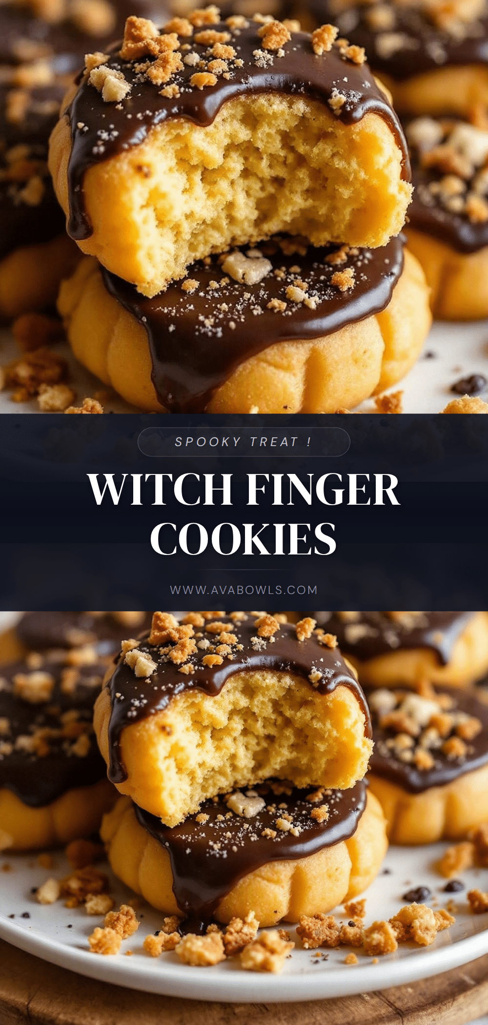 witch finger cookies recipe