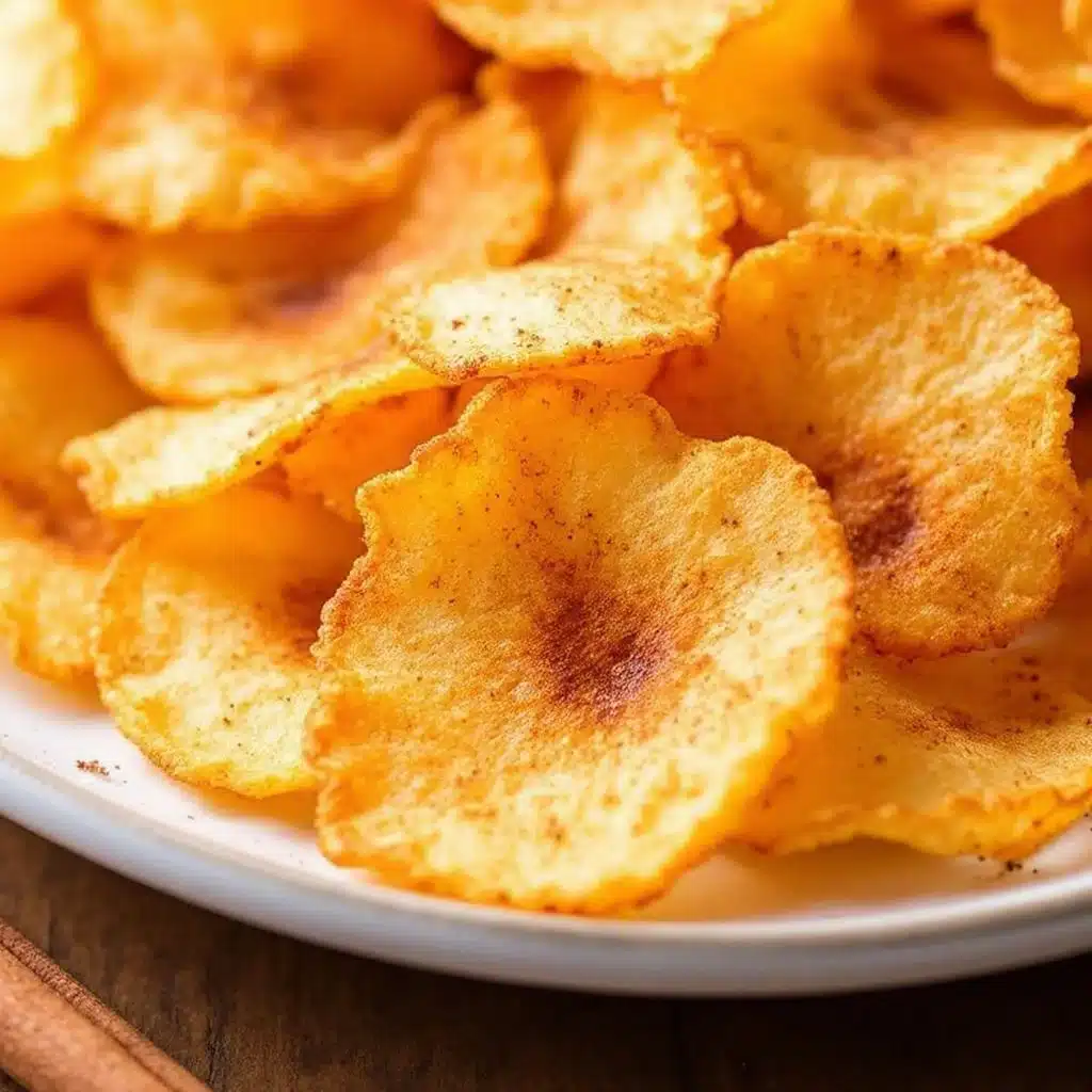 air fryer apple chips - featured image