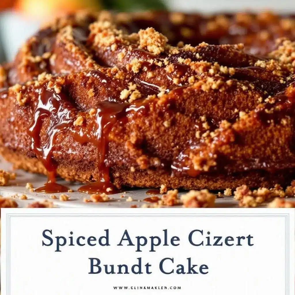 apple cider bundt cake - featured image