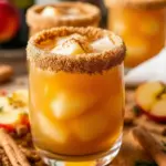 apple cider mimosas - featured image