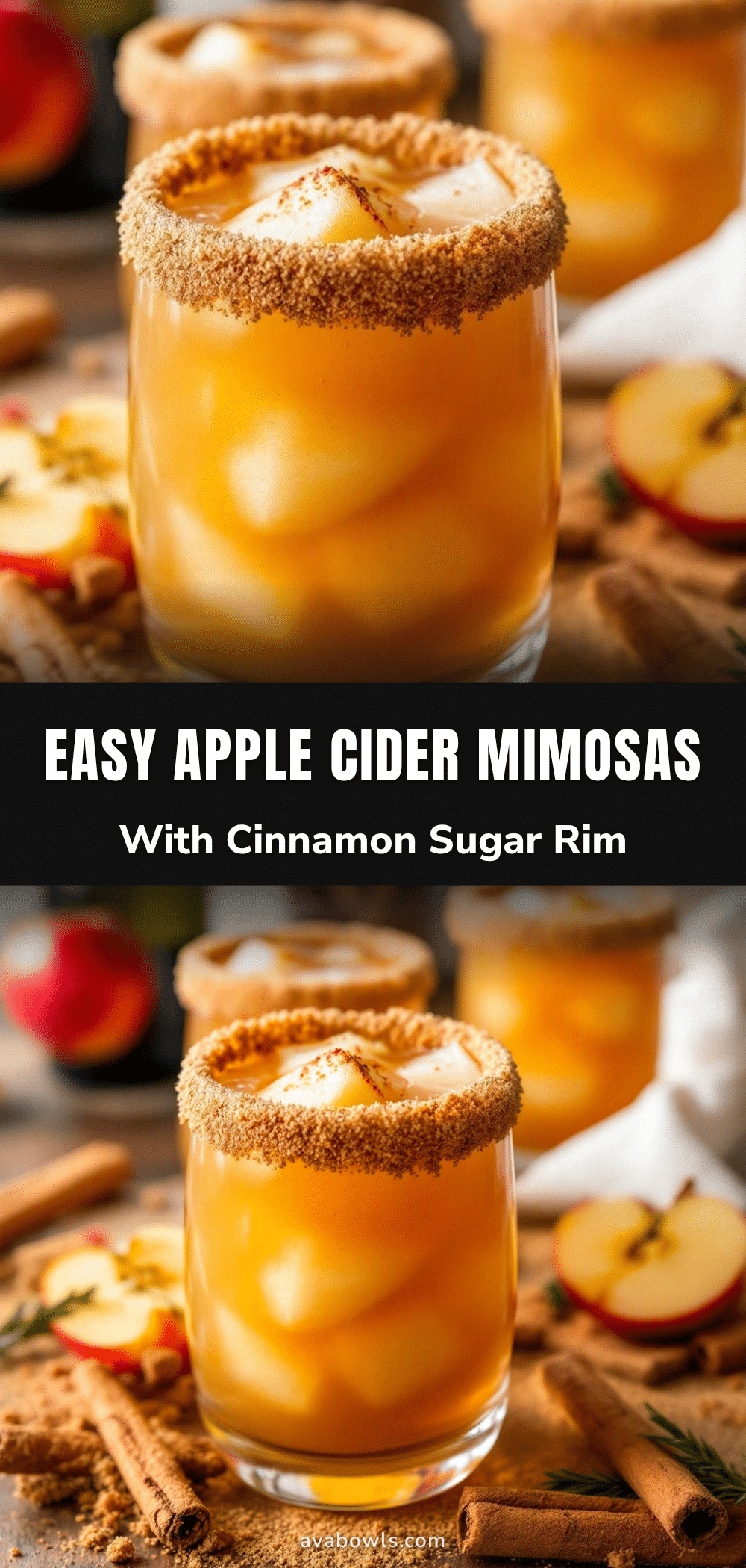 apple cider mimosas recipe