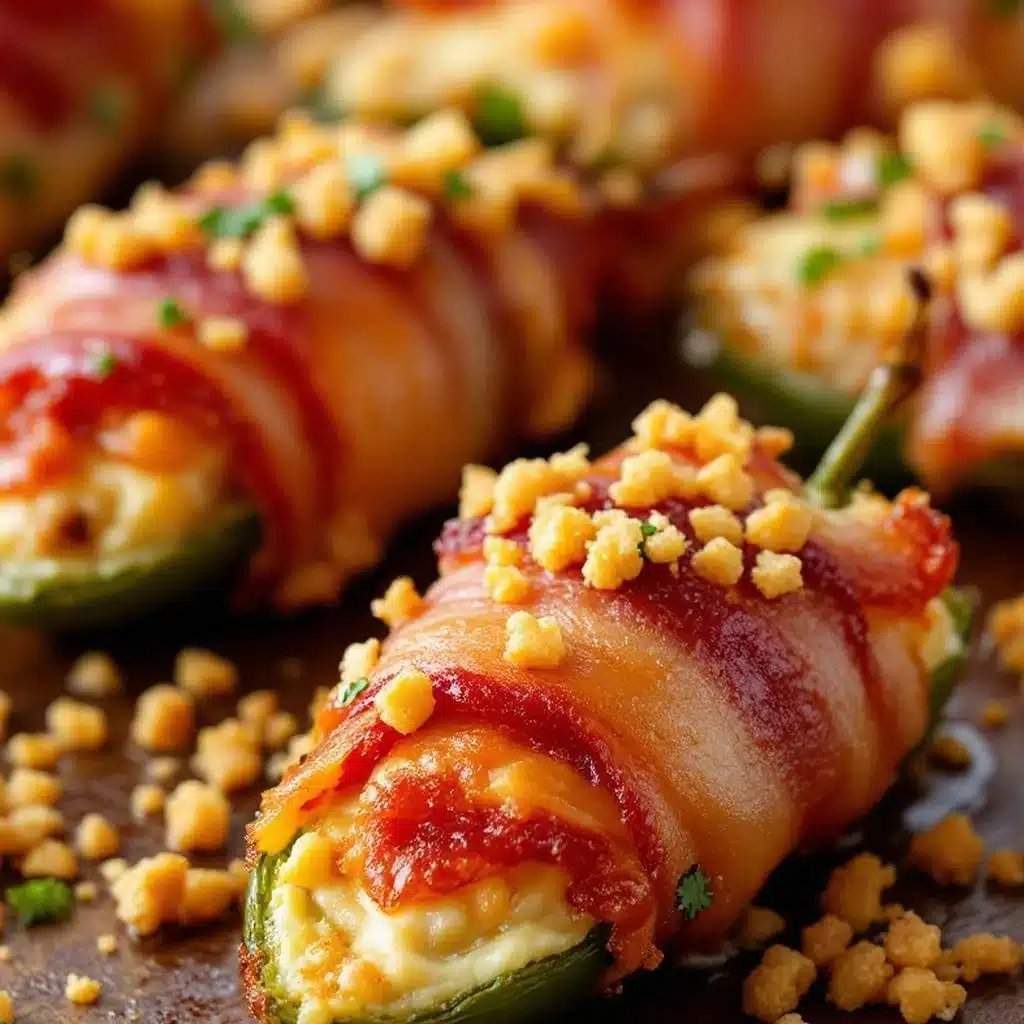 bacon-wrapped jalapeno poppers - featured image
