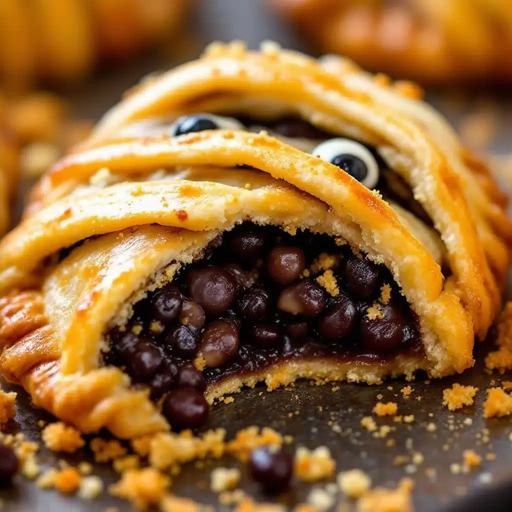 black bean mummy hand pies - featured image