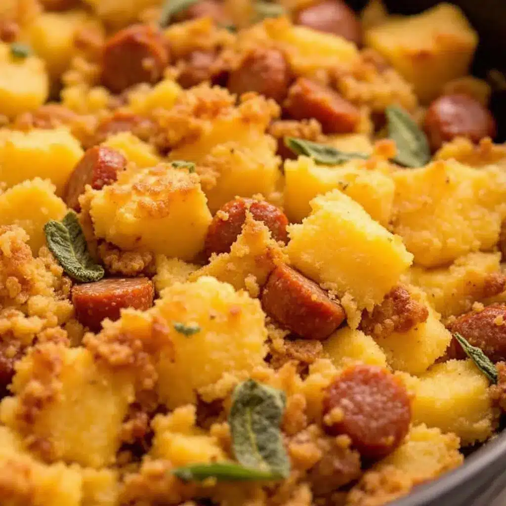 buttermilk cornbread stuffing preparation steps