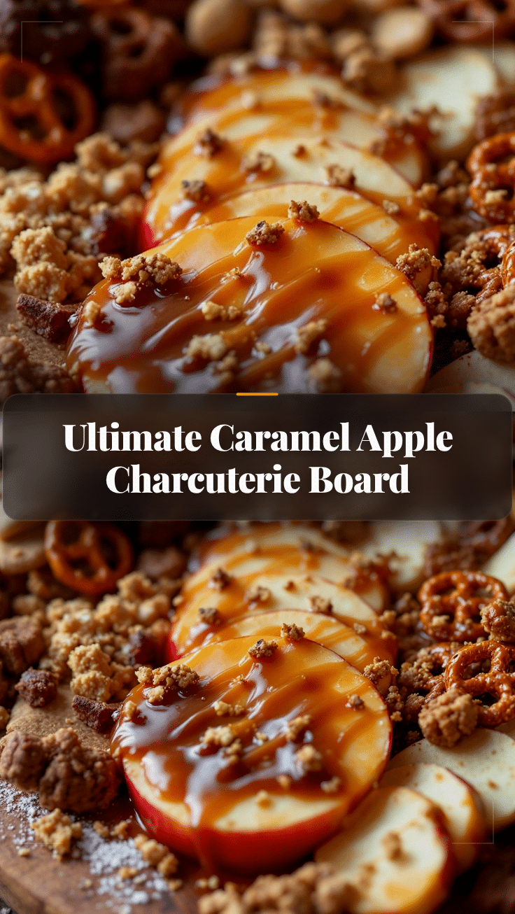 caramel apple charcuterie board recipe