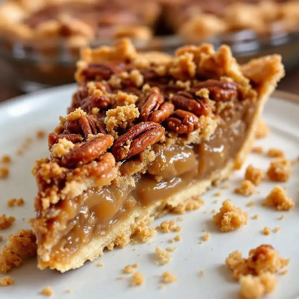 creamy brown sugar bourbon pecan pie preparation steps