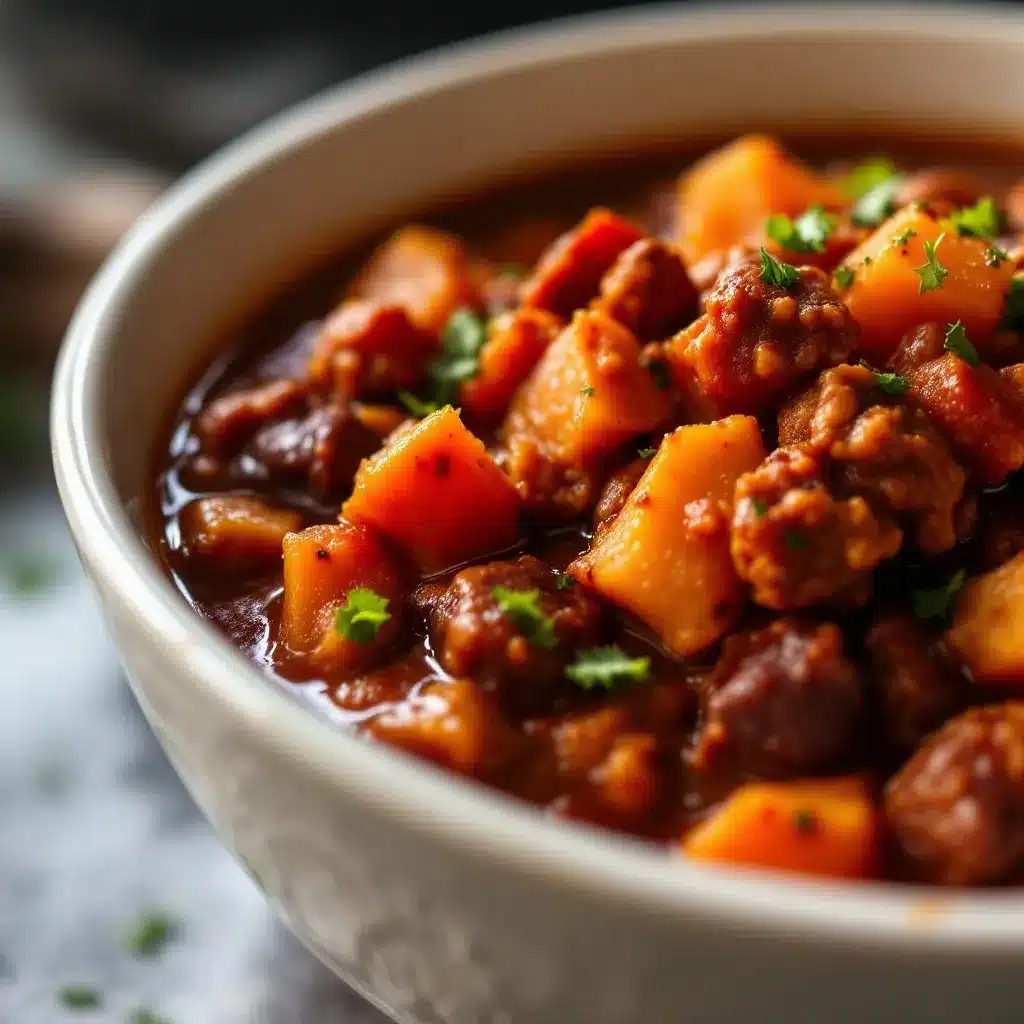 creamy chipotle turkey chili with sweet potato preparation steps