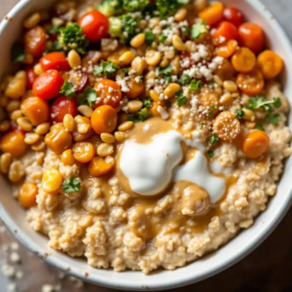 creamy overnight peanut butter oats preparation steps