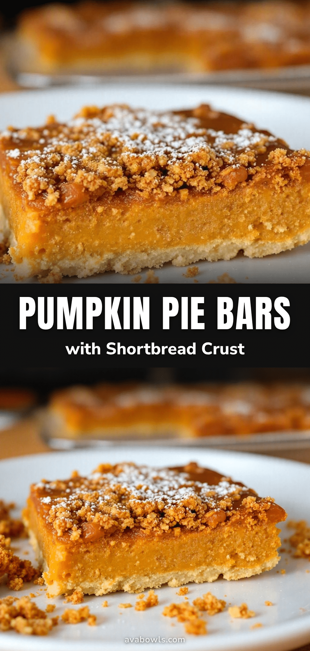 creamy pumpkin pie bars recipe