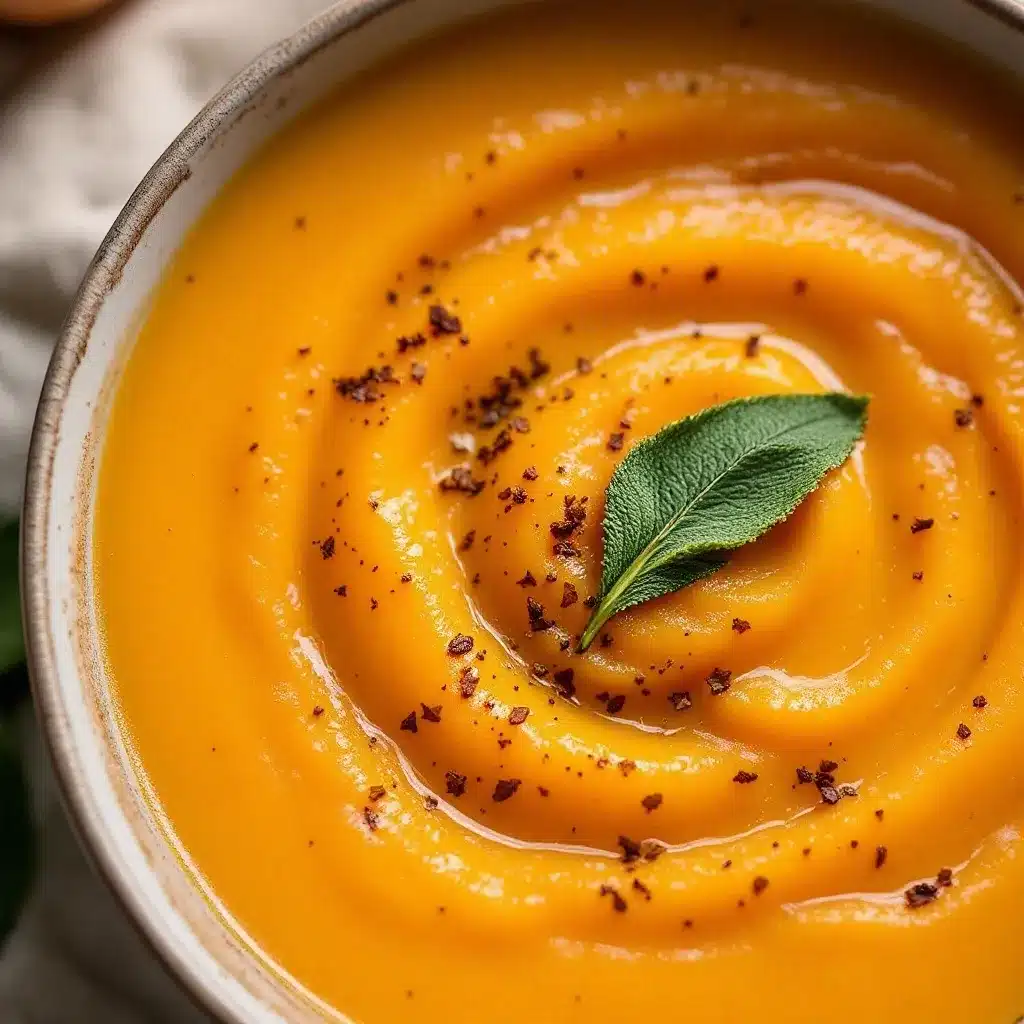 creamy roasted butternut squash apple soup preparation steps