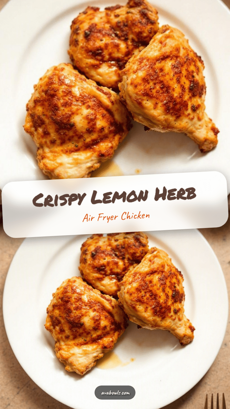 crispy air fryer chicken thighs recipe