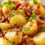 Crispy Bacon German Potato Salad - featured image