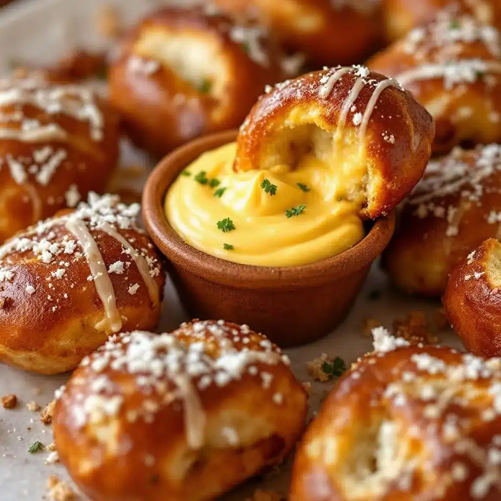 Crispy Bavarian Pretzel Bites - featured image