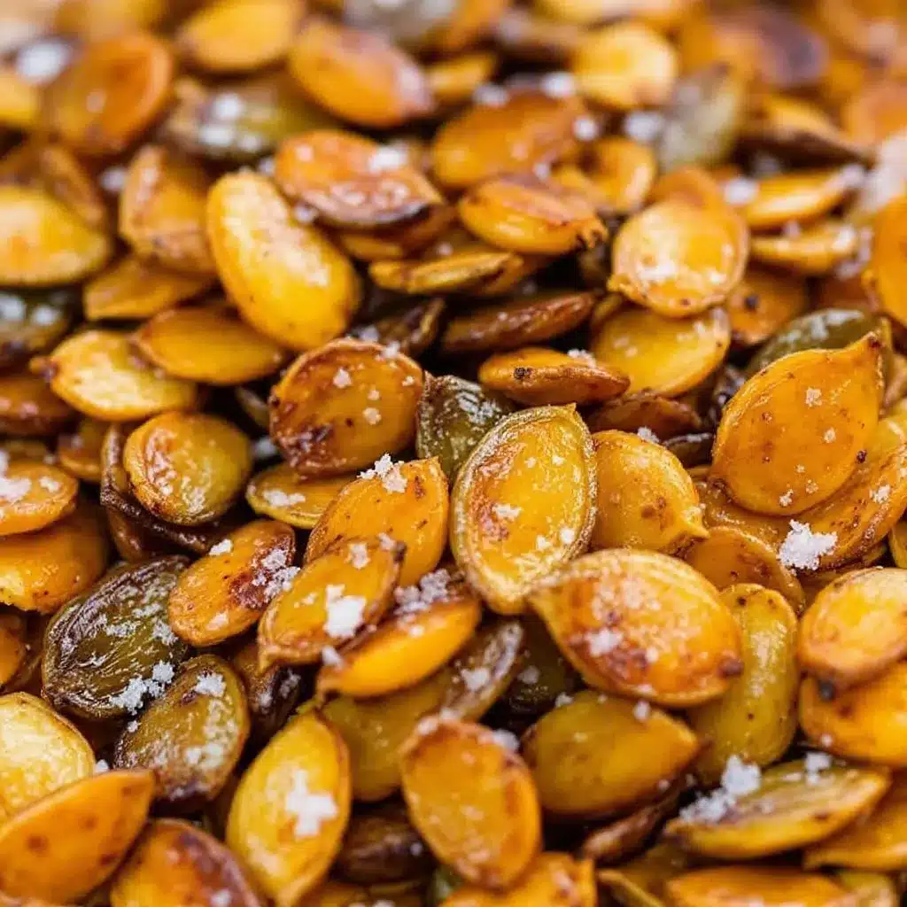 crispy roasted pumpkin seeds preparation steps