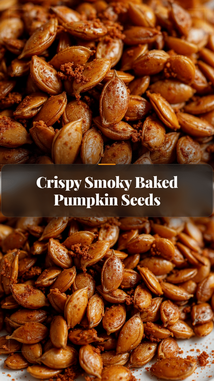 Crispy Smoky Baked Pumpkin Seeds recipe