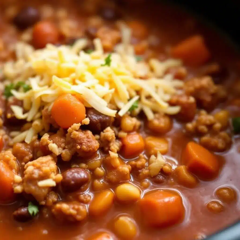 crockpot turkey taco soup - featured image