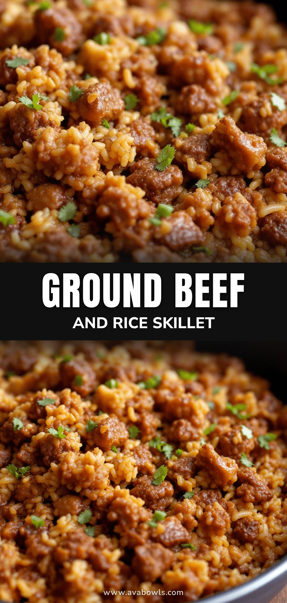 Easy 15-Minute Ground Beef and Rice Skillet recipe